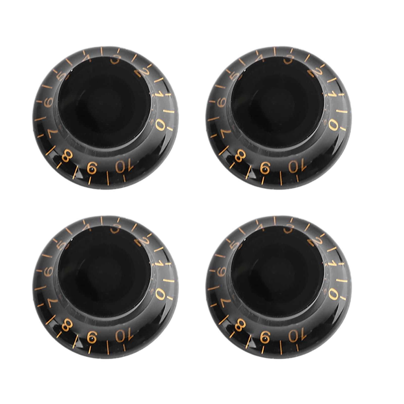 4 Pcs Electric Guitar Volume Knob Stable Rotation Plastic Guitar