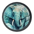 thumbnail image 1 of 4 Pcs Elephant Knobs for Kitchen Cabinet Cupboard Dresser Bookcase Drawer Pulls Handles Round Home Decor, 1 of 8