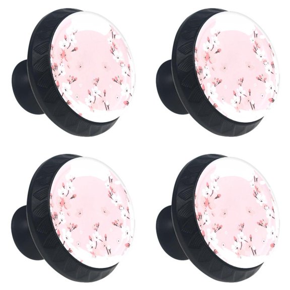 4 Pcs Elephant Knobs for Kitchen Cabinet Cupboard Dresser Bookcase Drawer Pulls Handles Round Home Decor