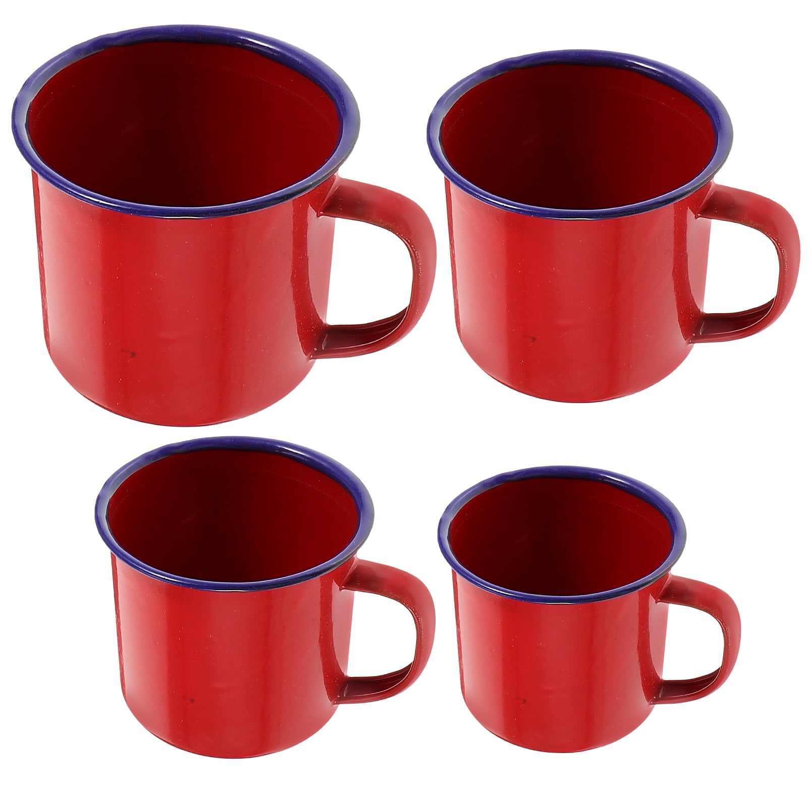 4 Pcs Enamel Tea Jar Cake Cup Hot Pot 4-piece Set Water Cups Sipping Enamelware Drinking Travel Coffee Mug 8 Cm Red 4dc18aa6 8676 4c63 8312 116ac3ffc102.9525e52d4c53b5dc999117c39ebdfcfe