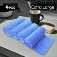 thumbnail image 1 of 4 Pcs Extra Large Oversized Jumbo Microfiber Bath Sheet 40x80 inch – Ultra-Soft, Fast-Drying & Highly Absorbent Towel for Bathroom, Gym & Travel, 1 of 30