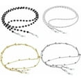 thumbnail image 1 of 4 Pcs Eyeglass Chains for Women Eyeglasses String Holder Glasses Strap Eyewear Chain Glasses Cord Lanyard, 1 of 6