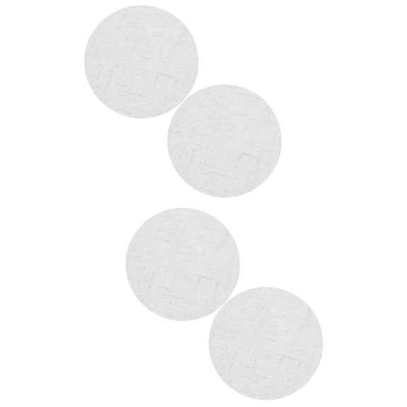 FUEENIRVA Beige Fabric Lampshade Diffuser for Home Use Anti-Dazzling 4Pcs