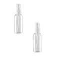thumbnail image 1 of 4 Pcs Fine Mist Spray Bottle, Spray Bottles Empty Small Mini Fine Mist Travel Size Atomizer, Empty Transparent Plastic Fine Mist Spray Bottle for Little Perfume Water Cologne Alcohol Samples 40ml, 1 of 3