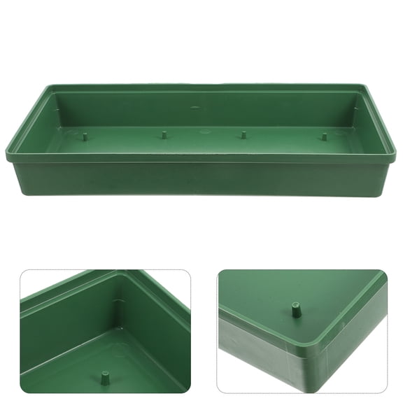 4 Pcs Floral Tray Flower Arrangement Supplies Fresh Flower Containers Flower Mud Holder Plastic Flower Tray Flower Holder Floral Soil Holder