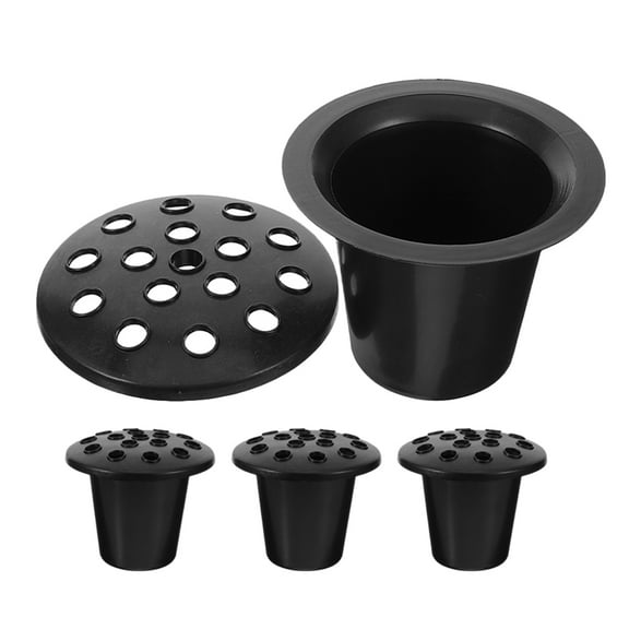 4 Pcs Flower Arrangement Base Flower Vases Memorial Flower Vase Flower Arrangement Holder Vases for Graves
