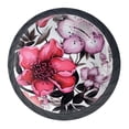 thumbnail image 1 of 4 Pcs Flower Knobs for Kitchen Cabinet Cupboard Dresser Bookcase Drawer Pulls Handles Round Home Decor, 1 of 8