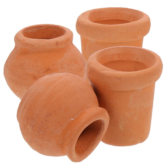 4 Pcs Flowerpot Pots for Plants Gardening Pots Ceramic Pots Terracotta Pots Succulent Planting Container