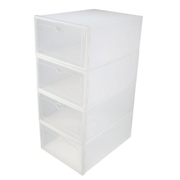 4-Piece Cube Storage Organizer Set for Shoebox, Playroom Use - Ideal for Men and Women, Unbranded