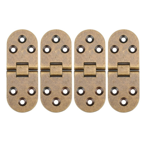 4 Pcs Folding Accessories Hand Stamping Net Round Table Hinge