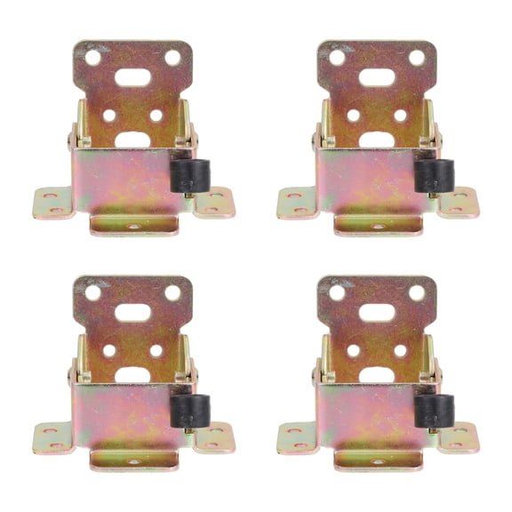 4 Pcs Folding Bracket Folding Workbench Hardware Brackets Positive Brake Folder Space-saving Hinge 7.50X6.20X5.50CM