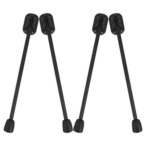 OFFIGAM 4pcs Heavy Duty Metal Foldable Table Legs for Coffee, Dining, and Work Tables Rustic Style