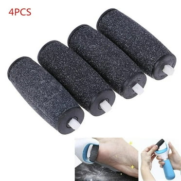 4 Pcs Foot Care Tool Heads Pedi Hard Skin Remover Refills Replacement Rollers For Scholls File 4PCS