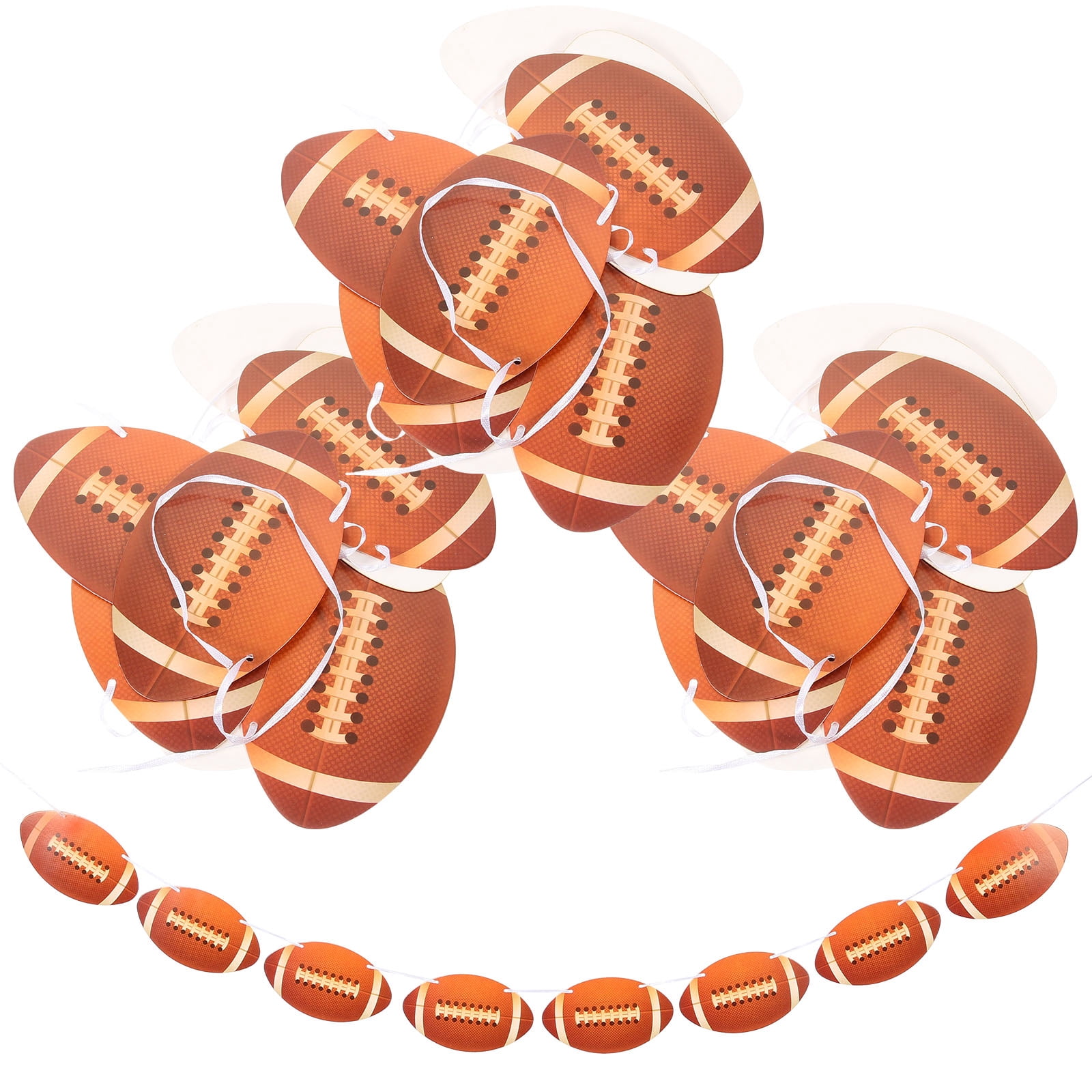 Zonon Fußball Banner Set – 4-teilige Partydekoration Für Sport-Geburtstage & Babypartys