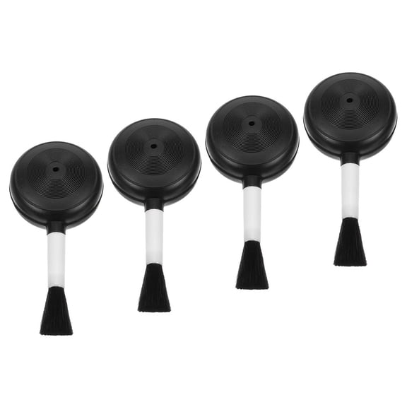 Homoyoyo 4Pcs Portable Camera Lens Dust Cleaner with Brush Scratch Protection
