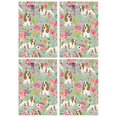 thumbnail image 1 of 4 Pcs Funny Kitchen Towels,Basset Hound and Flowers Microfiber Dish Towels,Kitchen Tea Towels,Kitchen Towel Set (18" X 26"), 1 of 3