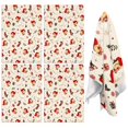 thumbnail image 1 of 4 Pcs Funny Kitchen Towels,Beige Christmas Santa Pattern Microfiber Dish Towels,Kitchen Tea Towels,Kitchen Towel Set (18" X 26"), 1 of 7