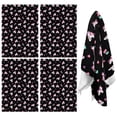 thumbnail image 1 of 4 Pcs Funny Kitchen Towels,Black Cartoon Unicorn Heart Pattern Microfiber Dish Towels,Kitchen Tea Towels,Kitchen Towel Set (18" X 26"), 1 of 7