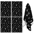 thumbnail image 1 of 4 Pcs Funny Kitchen Towels,Black Halloween Occult Patterns Microfiber Dish Towels,Kitchen Tea Towels,Kitchen Towel Set (18" X 26"), 1 of 7