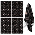 thumbnail image 1 of 4 Pcs Funny Kitchen Towels,Black Sun Moon Cloud Planet Pattern Microfiber Dish Towels,Kitchen Tea Towels,Kitchen Towel Set (18" X 26"), 1 of 7