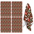 thumbnail image 1 of 4 Pcs Funny Kitchen Towels,Brown Christmas Dessert Pattern Microfiber Dish Towels,Kitchen Tea Towels,Kitchen Towel Set (18" X 26"), 1 of 7