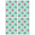 thumbnail image 1 of 4 Pcs Funny Kitchen Towels,Bull Terrier Dog and Flower Florals Microfiber Dish Towels,Kitchen Tea Towels,Kitchen Towel Set (18" X 26"), 1 of 3