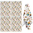 thumbnail image 1 of 4 Pcs Funny Kitchen Towels,Cartoon Construction Vehicles Animals White Pattern Microfiber Dish Towels,Kitchen Tea Towels,Kitchen Towel Set (18" X 26"), 1 of 7