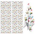 thumbnail image 1 of 4 Pcs Funny Kitchen Towels,Cartoon Construction Vehicles Triangles Microfiber Dish Towels,Kitchen Tea Towels,Kitchen Towel Set (18" X 26"), 1 of 7