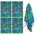 thumbnail image 1 of 4 Pcs Funny Kitchen Towels,Colorful Butterfly Pattern Microfiber Dish Towels,Kitchen Tea Towels,Kitchen Towel Set (18" X 26"), 1 of 7