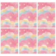 thumbnail image 1 of 4 Pcs Funny Kitchen Towels,Colorful Cloud Star Pattern Microfiber Dish Towels,Kitchen Tea Towels,Kitchen Towel Set (18" X 26"), 1 of 7