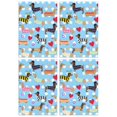 thumbnail image 1 of 4 Pcs Funny Kitchen Towels,Colorful Funny Dachshund Microfiber Dish Towels,Kitchen Tea Towels,Kitchen Towel Set (18" X 26"), 1 of 3