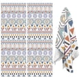 thumbnail image 1 of 4 Pcs Funny Kitchen Towels,Colorful Geometric Striped Pattern Microfiber Dish Towels,Kitchen Tea Towels,Kitchen Towel Set (18" X 26"), 1 of 7