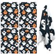 thumbnail image 1 of 4 Pcs Funny Kitchen Towels,Colorful Halloween Ghosts Pattern Microfiber Dish Towels,Kitchen Tea Towels,Kitchen Towel Set (18" X 26"), 1 of 7