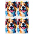 thumbnail image 1 of 4 Pcs Funny Kitchen Towels,Cute Watercolor Dog Pattern Microfiber Dish Towels,Kitchen Tea Towels,Kitchen Towel Set (18" X 26"), 1 of 3