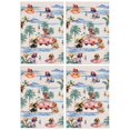 thumbnail image 1 of 4 Pcs Funny Kitchen Towels,Dachshunds Tropical Beach Microfiber Dish Towels,Kitchen Tea Towels,Kitchen Towel Set (18" X 26"), 1 of 3