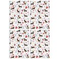 thumbnail image 1 of 4 Pcs Funny Kitchen Towels,Dachshunds with Flowers Microfiber Dish Towels,Kitchen Tea Towels,Kitchen Towel Set (18" X 26"), 1 of 3