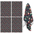 thumbnail image 1 of 4 Pcs Funny Kitchen Towels,Dark Blue Christmas Santa and Gnome Pattern Microfiber Dish Towels,Kitchen Tea Towels,Kitchen Towel Set (18" X 26"), 1 of 7