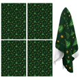 thumbnail image 1 of 4 Pcs Funny Kitchen Towels,Green Christmas Tree and Star Pattern Microfiber Dish Towels,Kitchen Tea Towels,Kitchen Towel Set (18" X 26"), 1 of 7