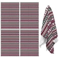 thumbnail image 1 of 4 Pcs Funny Kitchen Towels,Green and Red Christmas Pattern Microfiber Dish Towels,Kitchen Tea Towels,Kitchen Towel Set (18" X 26"), 1 of 7