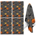 thumbnail image 1 of 4 Pcs Funny Kitchen Towels,Halloween Pumpkins and Bats Microfiber Dish Towels,Kitchen Tea Towels,Kitchen Towel Set (18" X 26"), 1 of 7