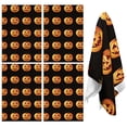 thumbnail image 1 of 4 Pcs Funny Kitchen Towels,Halloween Realistic Pumpkins Pattern Microfiber Dish Towels,Kitchen Tea Towels,Kitchen Towel Set (18" X 26"), 1 of 7