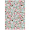 thumbnail image 1 of 4 Pcs Funny Kitchen Towels,Jack Russell Terrier Dog and Flower Microfiber Dish Towels,Kitchen Tea Towels,Kitchen Towel Set (18" X 26"), 1 of 3
