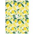 thumbnail image 1 of 4 Pcs Funny Kitchen Towels,Lemon Microfiber Dish Towels,Kitchen Tea Towels,Kitchen Towel Set (18" X 26"), 1 of 3