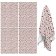 thumbnail image 1 of 4 Pcs Funny Kitchen Towels,Light Pink Christmas Gnome Pattern Microfiber Dish Towels,Kitchen Tea Towels,Kitchen Towel Set (18" X 26"), 1 of 7