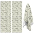 thumbnail image 1 of 4 Pcs Funny Kitchen Towels,LightColor Origami Dinosaurs Pattern Microfiber Dish Towels,Kitchen Tea Towels,Kitchen Towel Set (18" X 26"), 1 of 7