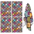 thumbnail image 1 of 4 Pcs Funny Kitchen Towels,Multicolor Ethnic Mandala Pattern Microfiber Dish Towels,Kitchen Tea Towels,Kitchen Towel Set (18" X 26"), 1 of 7