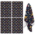 thumbnail image 1 of 4 Pcs Funny Kitchen Towels,Navy Mexican Skull Pattern Microfiber Dish Towels,Kitchen Tea Towels,Kitchen Towel Set (18" X 26"), 1 of 7