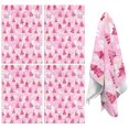 thumbnail image 1 of 4 Pcs Funny Kitchen Towels,Pink Christmas Tree Pattern Microfiber Dish Towels,Kitchen Tea Towels,Kitchen Towel Set (18" X 26"), 1 of 7
