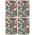 thumbnail image 1 of 4 Pcs Funny Kitchen Towels,Pioneer Flower Microfiber Dish Towels,Kitchen Tea Towels,Kitchen Towel Set (18" X 26"), 1 of 3