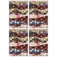 thumbnail image 1 of 4 Pcs Funny Kitchen Towels,Pioneer Flower Microfiber Dish Towels,Kitchen Tea Towels,Kitchen Towel Set (18" X 26"), 1 of 3